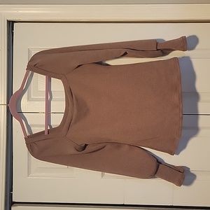 Heatherly Catan Square Neck Sweater Sz M